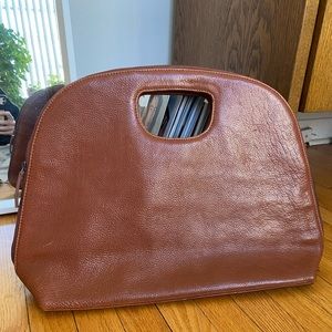 ELK leather handle bag